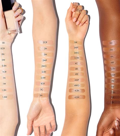 dior forever skin glow 2 5 n|dior forever glow shades.